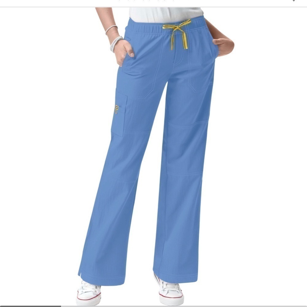 Wonderwink Drawstring Cargo Scrub Pants- 2X TALL